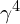 \gamma^4